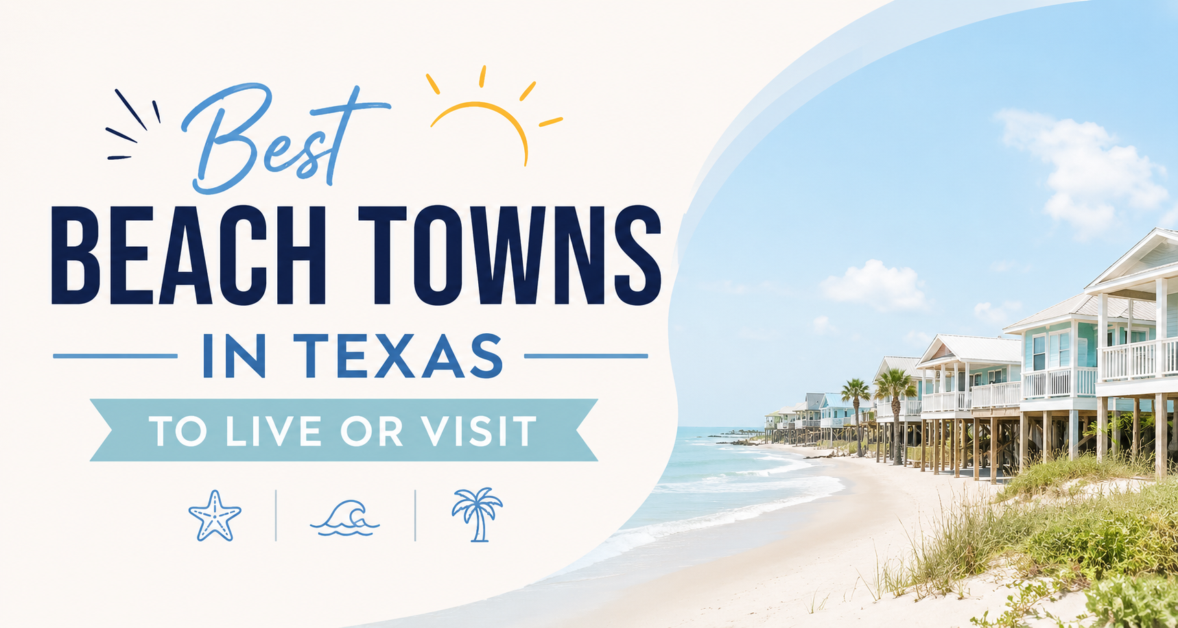 Best beach towns in texas to live or visit